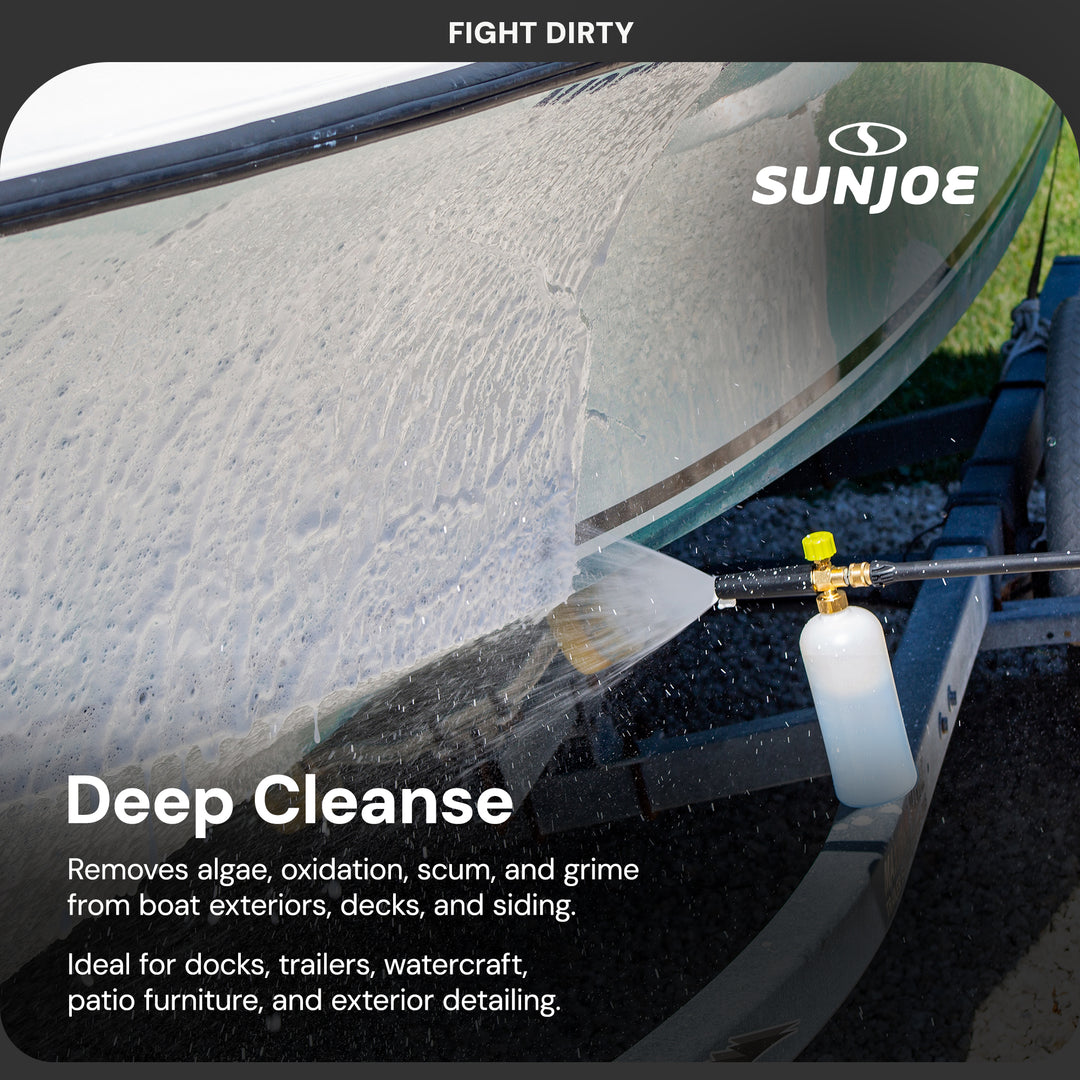 Sun Joe All Purpose Boat Wash Pressure Washer Cleaner Concentrate, 1 Gal, APBW1G - VMInnovations