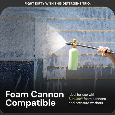 Sun Joe Electric 14.5 Amp Pressure Washer Hose Reel & 3 Pack Concentrate Formula - VMInnovations