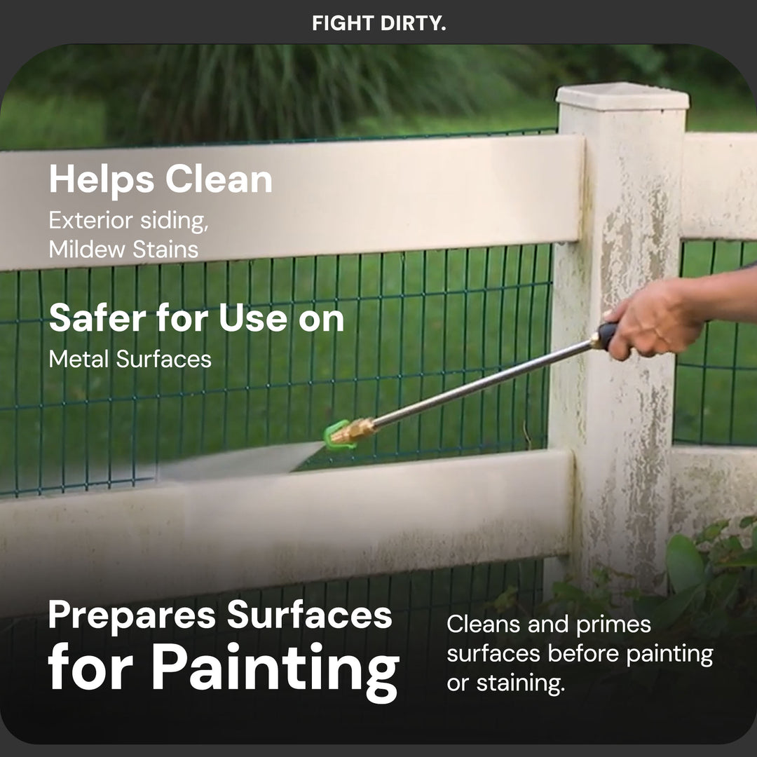 Sun Joe Electric Pressure Washer & All-Purpose House Deck Cleaning Concentrate