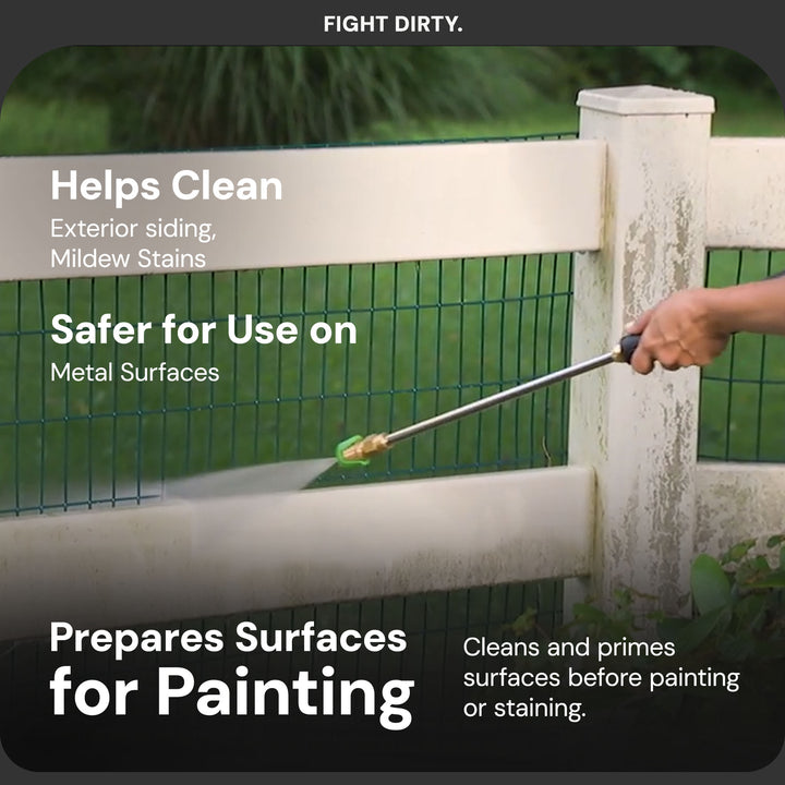Sun Joe Electric Pressure Washer & All-Purpose House Deck Cleaning Concentrate