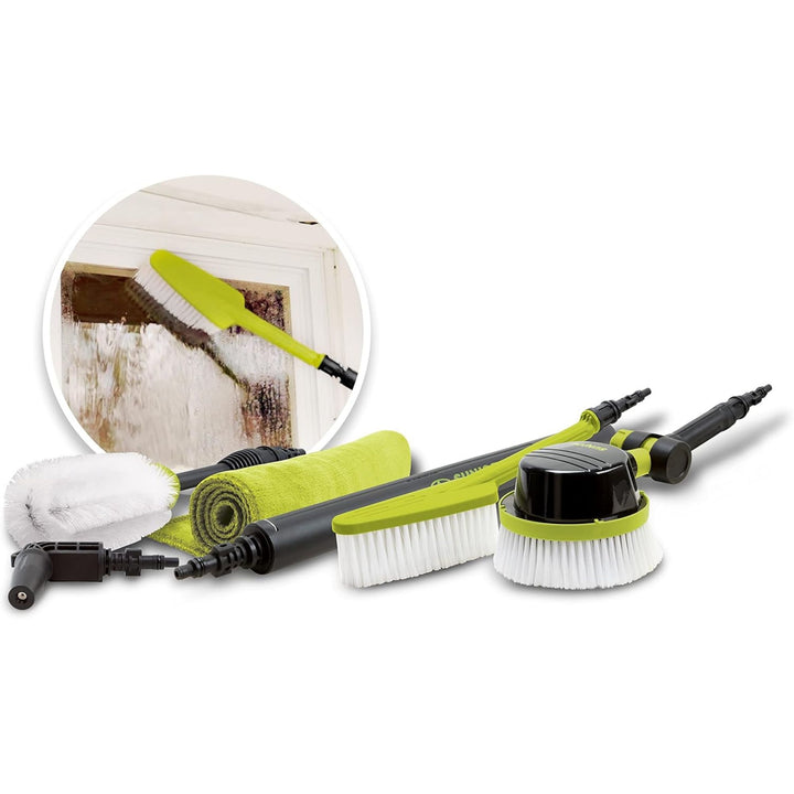 Sun Joe Auto Cleaning System, Pressure Washer Kit, Rotating Brush, SPX-ACS-MAX