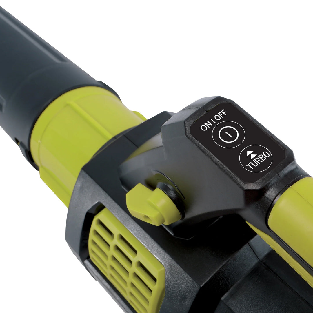 Sun Joe Cordless Brushless Turbine Jet Blower with Battery/Charger, 24V-X2-JB500