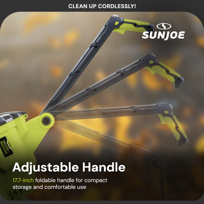 Sun Joe 48V Cordless Garden Vacuum Kit w/Battery & Charger, 24V-X2-OGV(Open Box) - VMInnovations