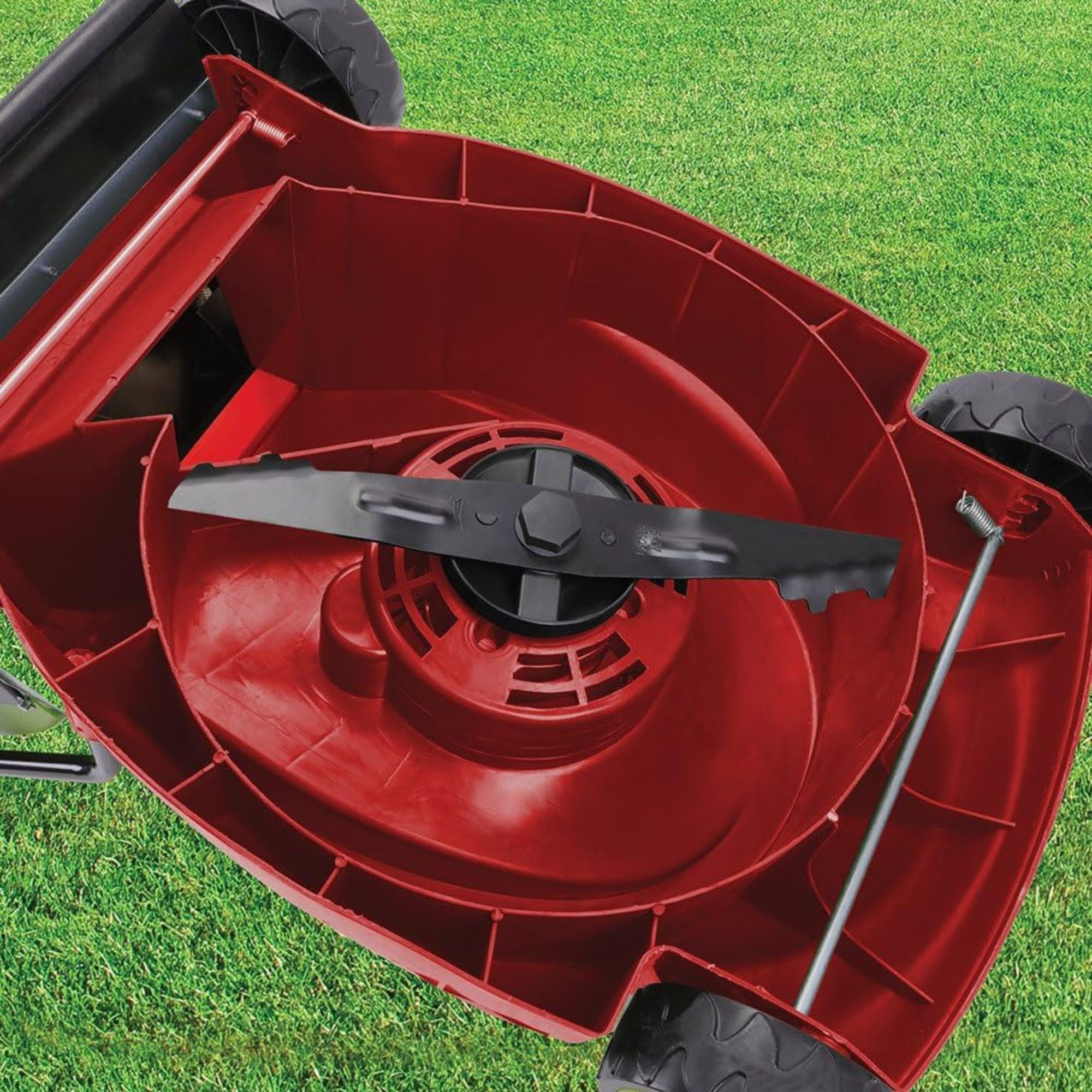 Sun Joe Cordless Lawn Mower, 28V, 14", 10.6 Gal Detachable Bag (Open Box)