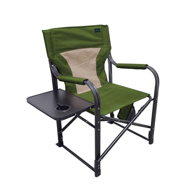Bliss Hammocks 24V Heated Seat, Folding Chair w/Battery & 3 Heat Settings, Green - VMInnovations