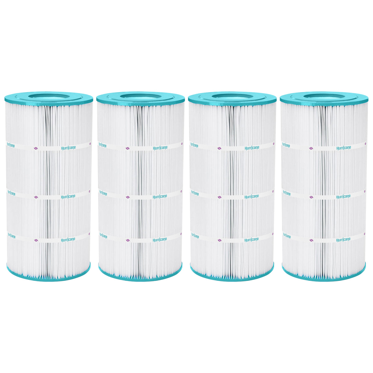 Hurricane Replacement Spa Filter Cartridge for PRB25 and Unicel C-4326, 4 Pack - VMInnovations