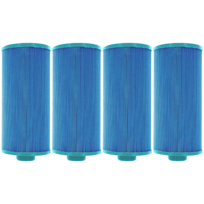 Hurricane Elite Aseptic Spa Filter Cartridge for PGS25P4 & Unicel 4CH-24, 4 Pack