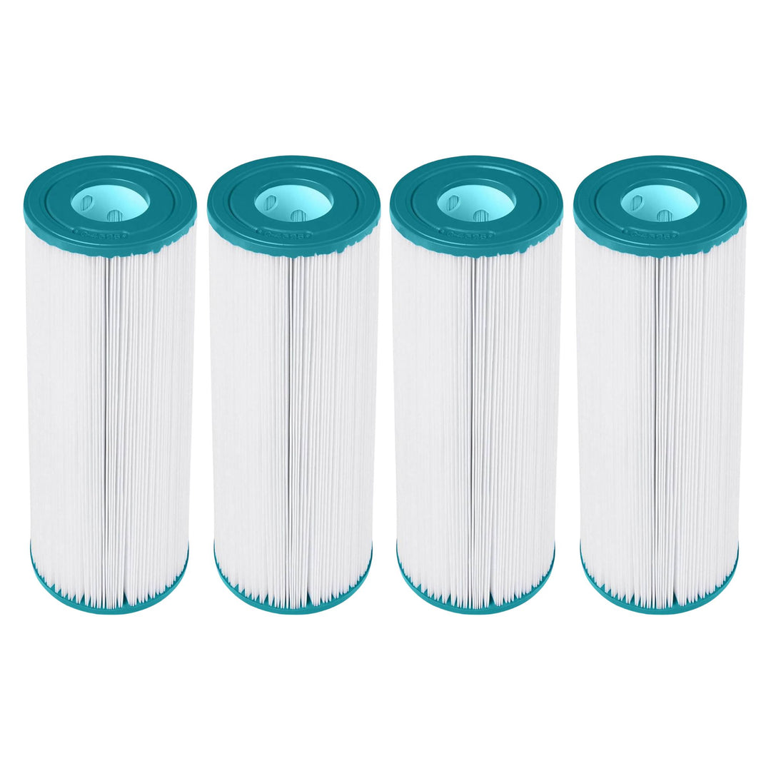 Hurricane HF4325 Advanced Spa Filter Cartridge for Unicel C-4325 & PA225, 4 Pack - VMInnovations