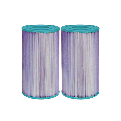 Hurricane Filters HF4335-01P Platinum Purple Spa Filter Cartridge Replacement (2 Pack)