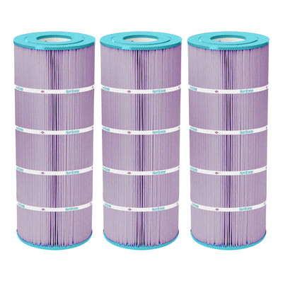 Hurricane Filters HF8412-01P Platinum Purple Spa Filter Cartridge Replacement (3 Pack)