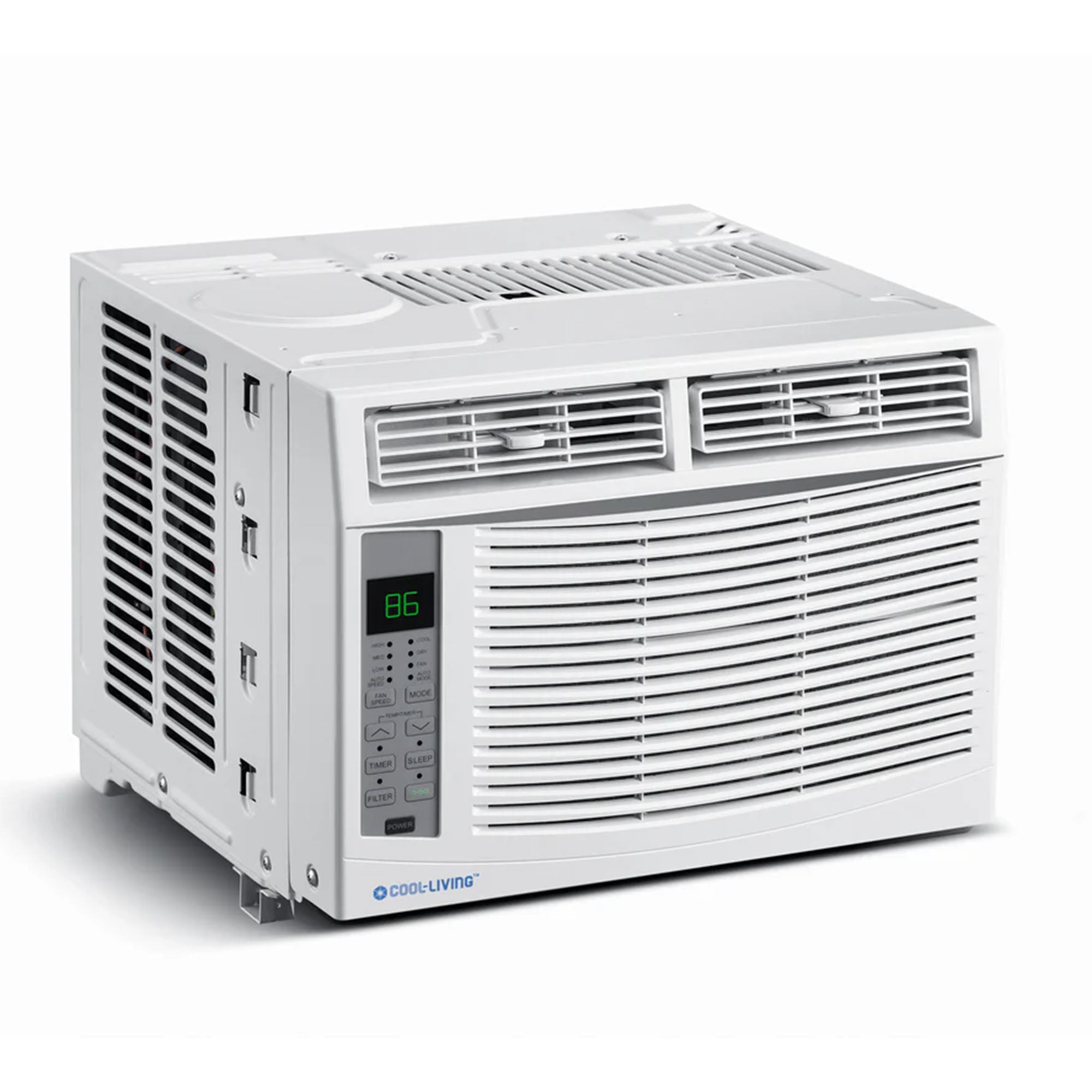 Cool-Living 6,000 BTU Window Room Air Conditioner w/ Installation Kit (Open Box) - VMInnovations