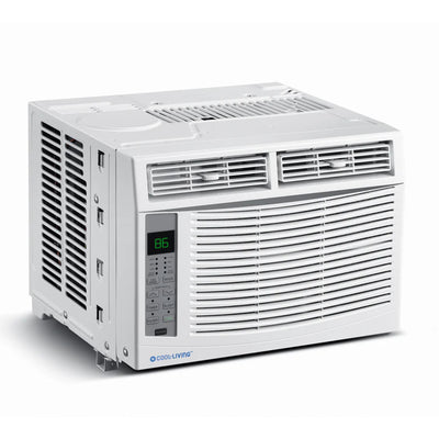 Cool-Living 6,000 BTU Window Room Air Conditioner w/ Installation Kit (Open Box) - VMInnovations