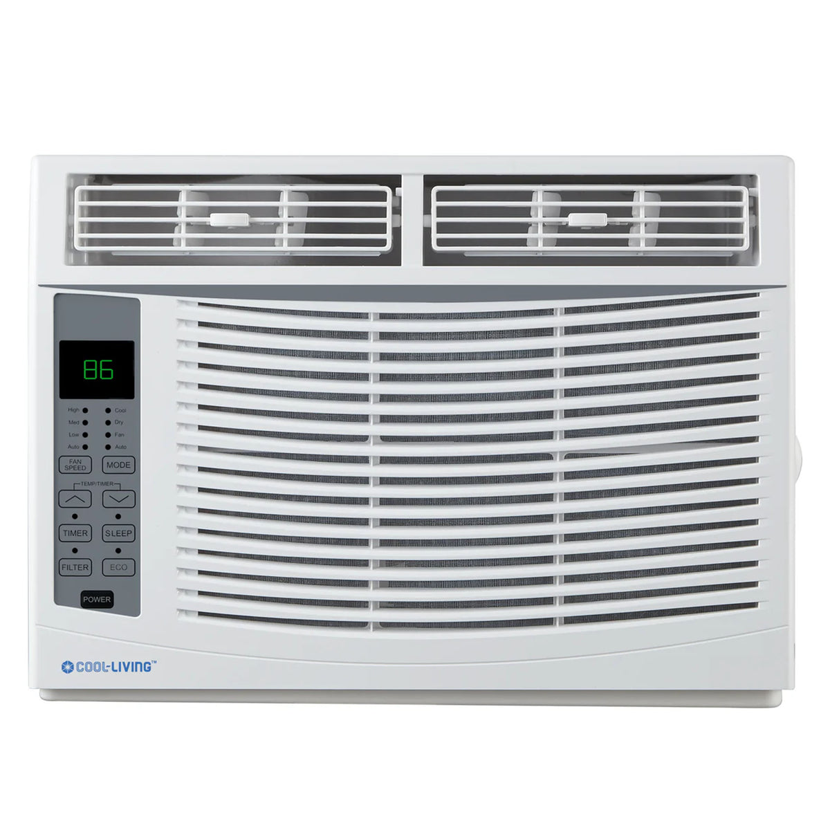 Cool-Living 6,000 BTU Window Room Air Conditioner w/ Installation Kit (Open Box) - VMInnovations