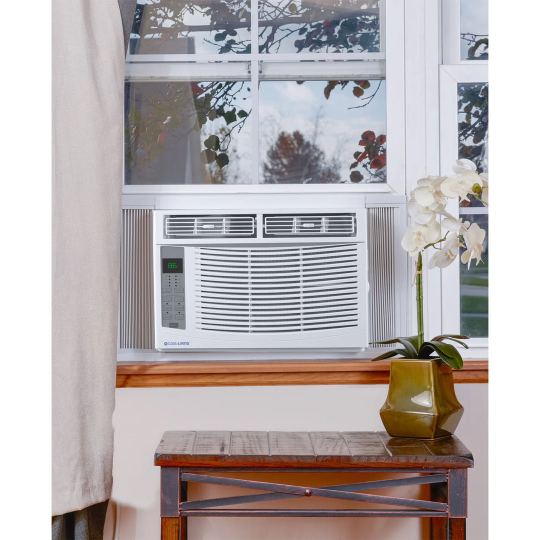 Cool-Living 6,000 BTU Window Room Air Conditioner w/ Installation Kit (Open Box)