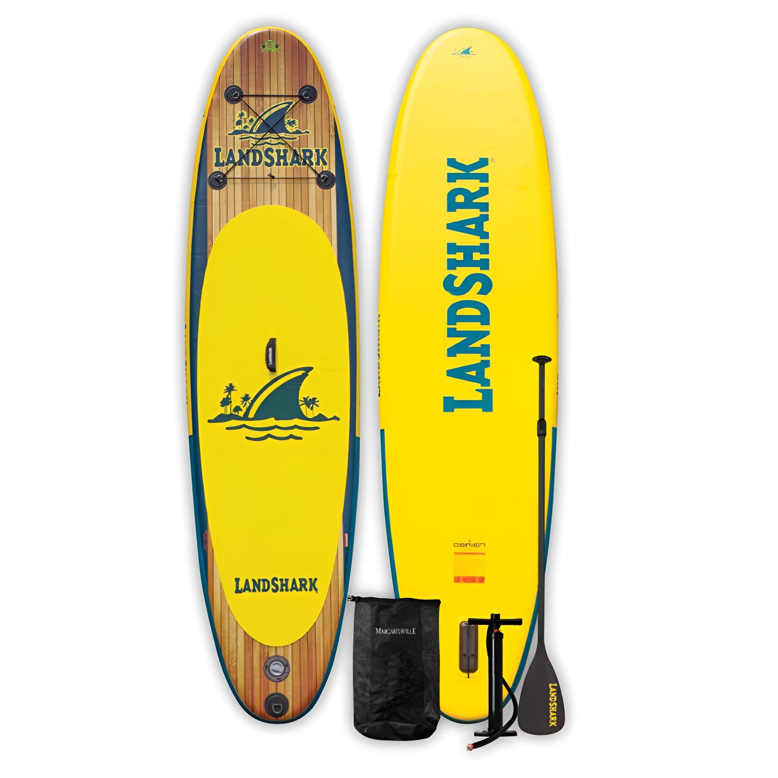 O'Brien 10.5' Landshark Inflatable SUP, Stand Up Paddleboard with Accessories - VMInnovations