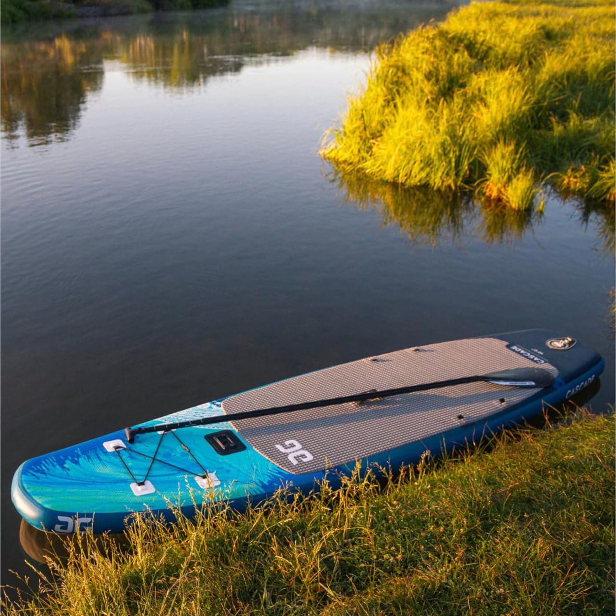 AQUAGLIDE 11' Cascade Inflatable SUP, Stand Up Paddleboard Set with Backpack - VMInnovations