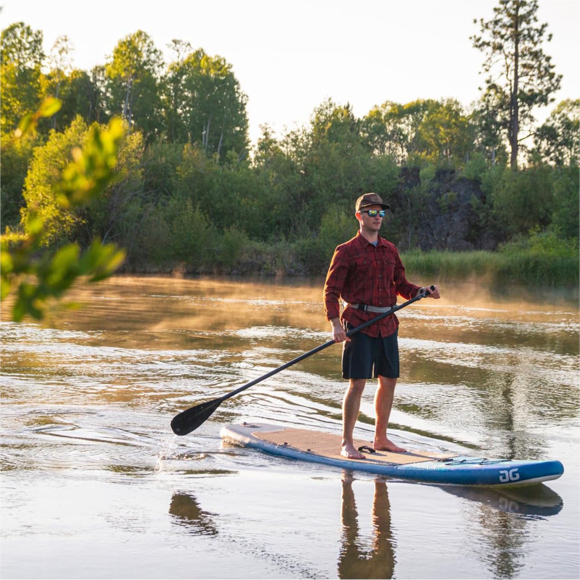 AQUAGLIDE 11' Cascade Inflatable SUP, Stand Up Paddleboard Set with Backpack - VMInnovations