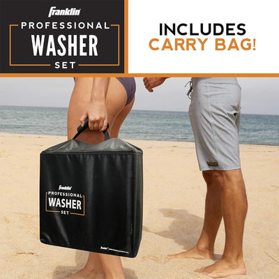 Franklin Sports Washer Toss, Portable Outdoor, Yard, Beach, or Tailgate Game Set - VMInnovations