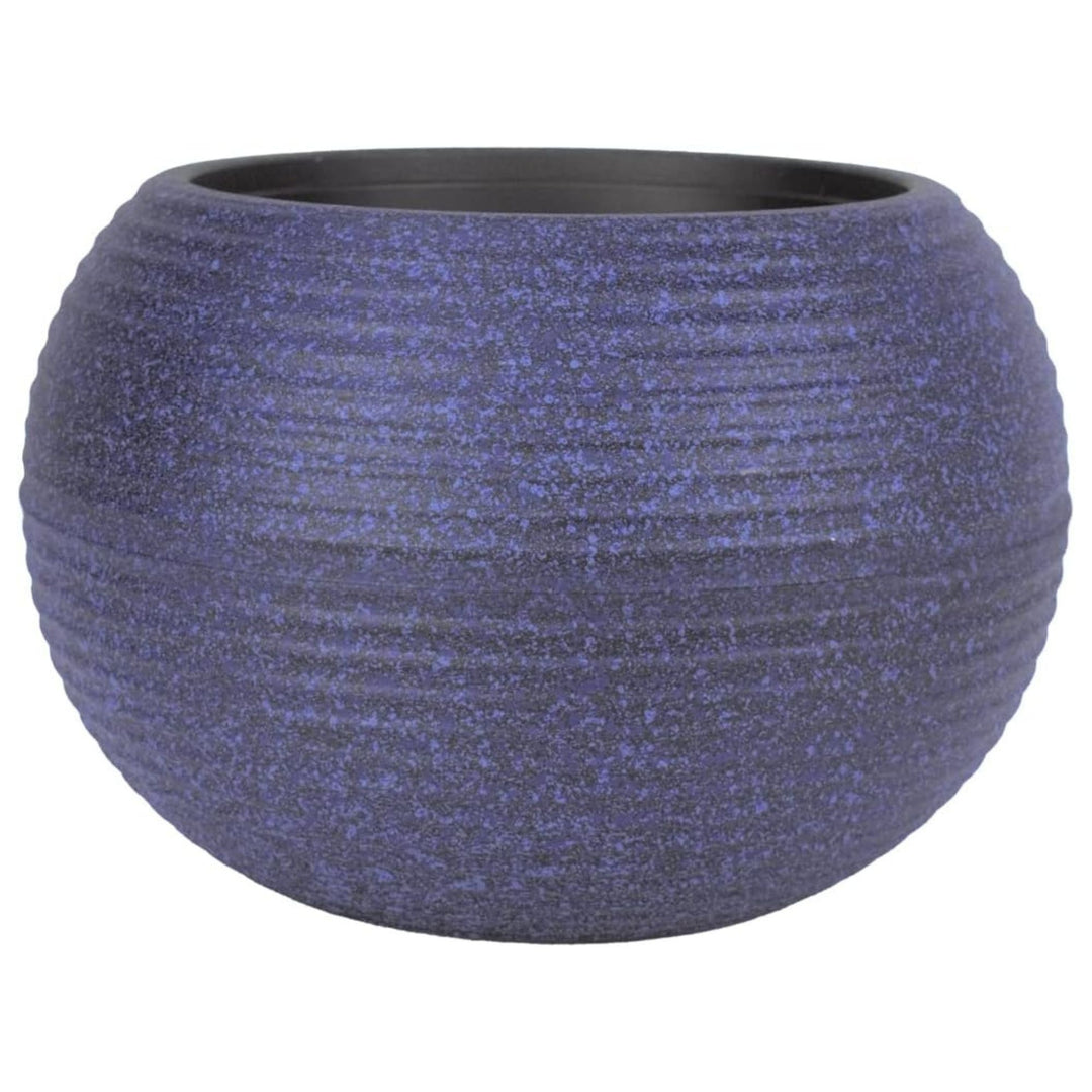 The HC Companies 10 Inch Atlas Sphere Planter, Round Plastic Plant Pot(Open Box)