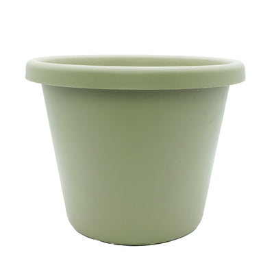 The HC Companies 14 Inch Round Classic Planter, Plastic Plant Pot, (Open Box)