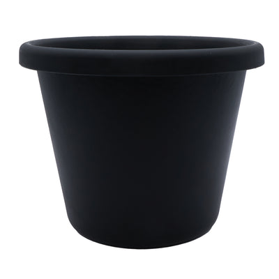The HC Companies 14 Inch Round Classic Planter, Plastic Plant Pot, (Open Box)