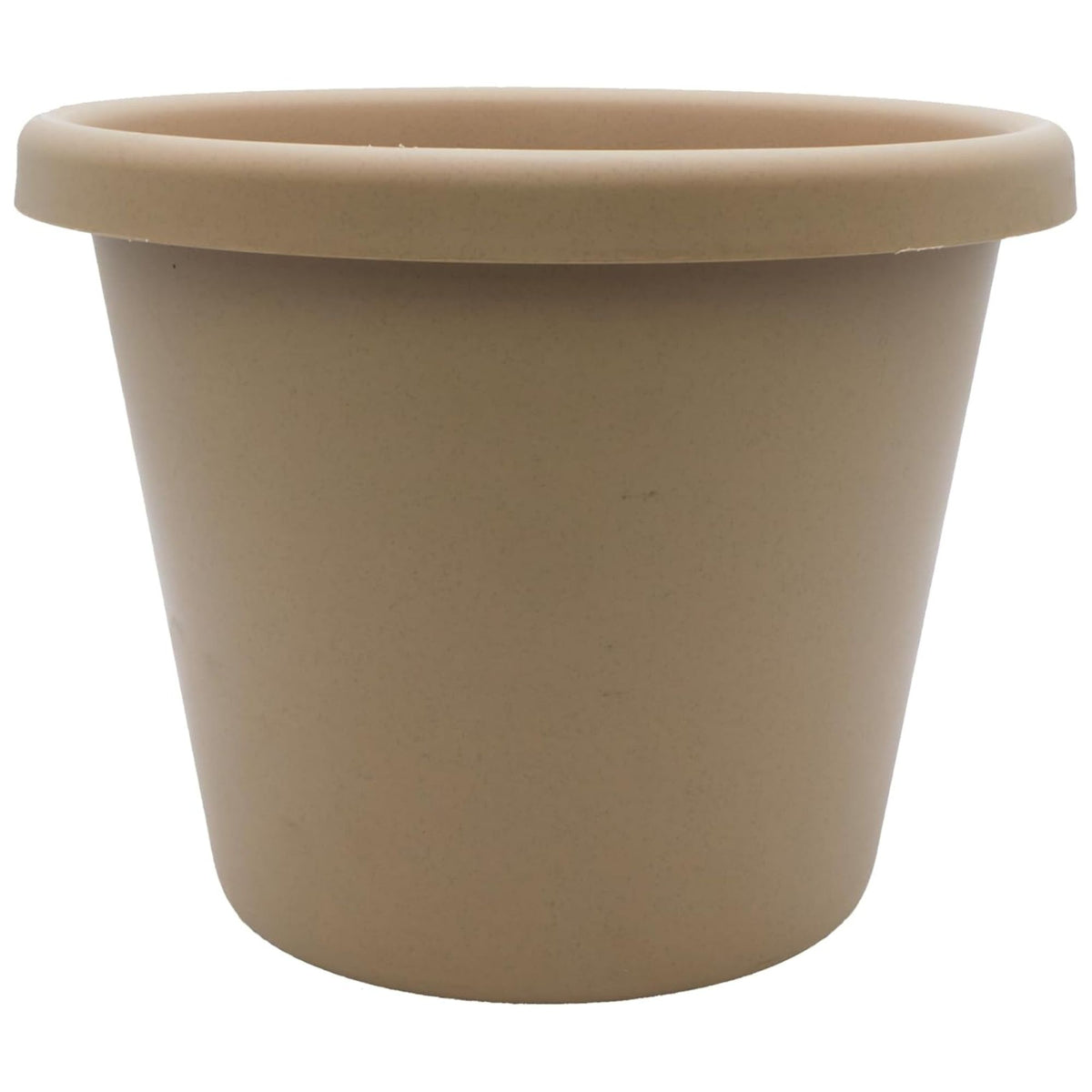 The HC Companies 15.5 Inch Round Classic Planter, Plastic Plant Pot, (Open Box)