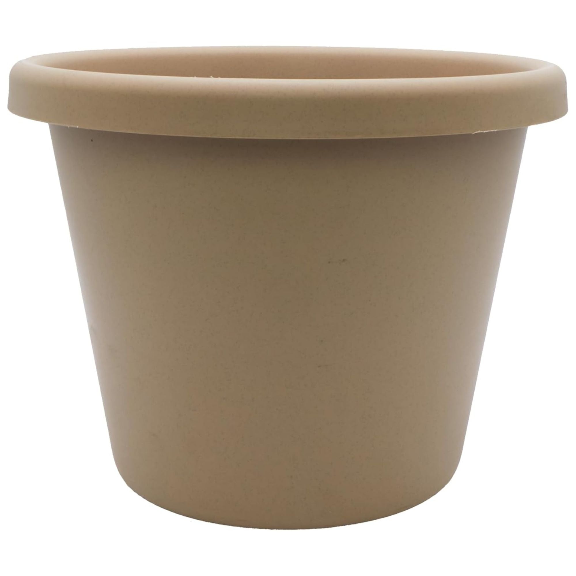 The HC Companies 15.5 Inch Round Classic Planter, Plastic Plant Pot, (Open Box)