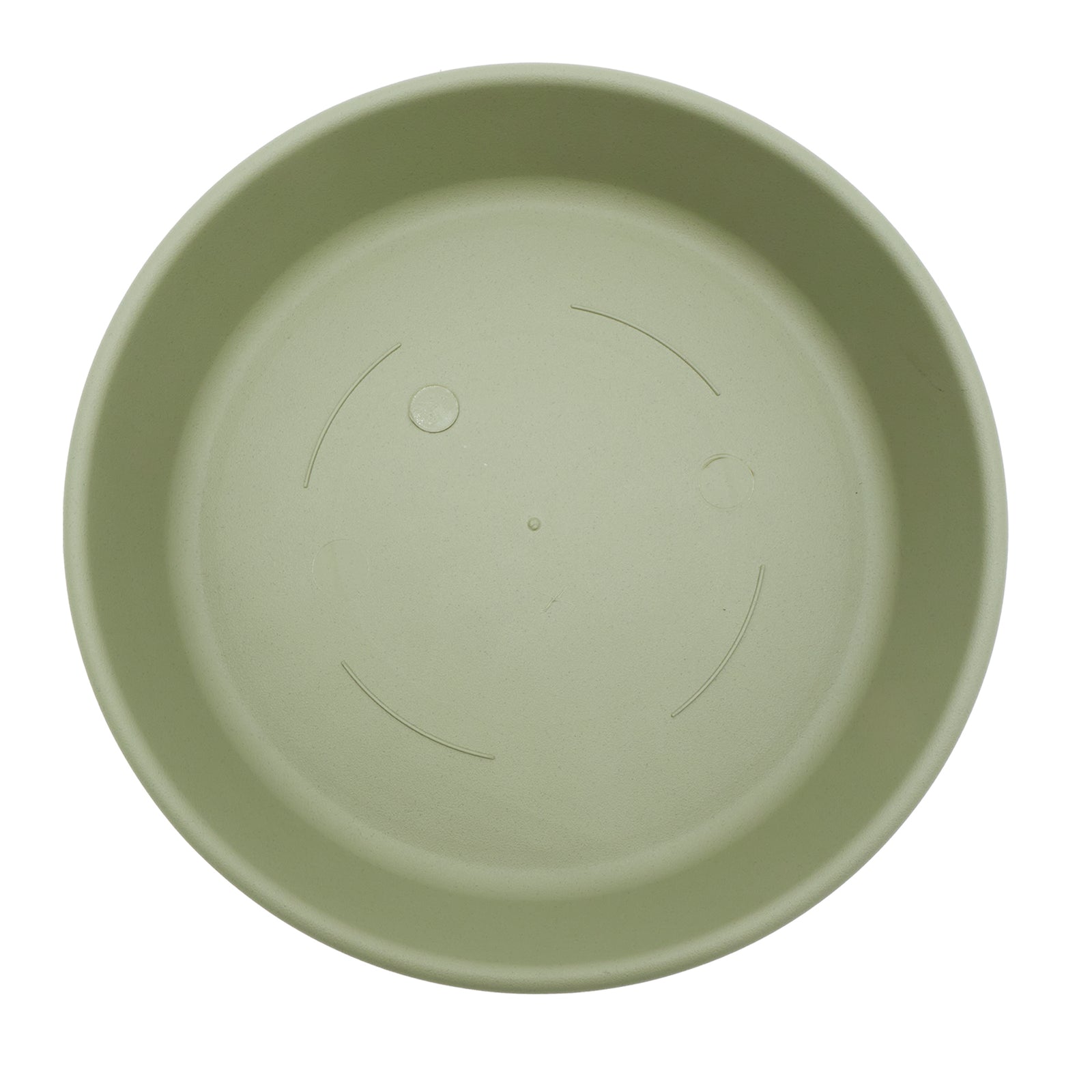 The HC Companies Classic 12" Plastic Round Plant Pot Saucer Drip Tray, Seafoam - VMInnovations