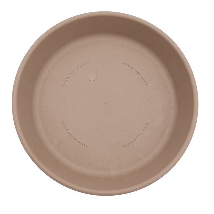 The HC Companies Classic 14" Plant Pot Saucer Drip Tray, Sandstone (Open Box)