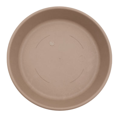 The HC Companies Classic 14" Plant Pot Saucer Drip Tray, Sandstone (Open Box) - VMInnovations