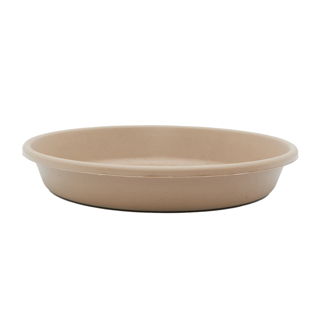The HC Companies Classic 14" Plant Pot Saucer Drip Tray, Sandstone (Open Box)