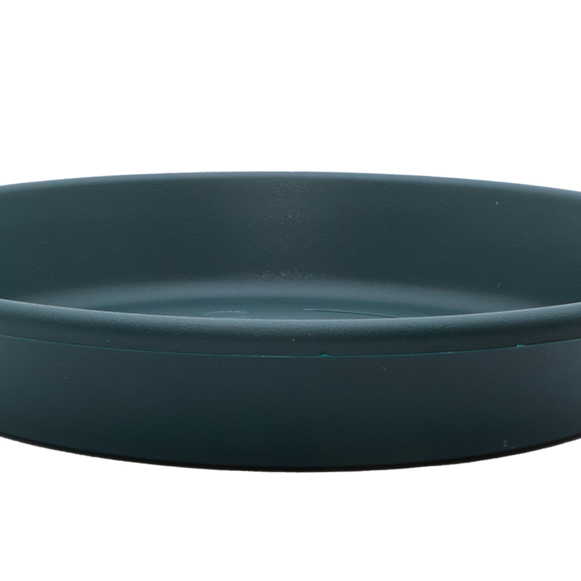 The HC Companies Classic 14 Inch Round Plant Pot Saucer Drip Tray, Evergreen - VMInnovations