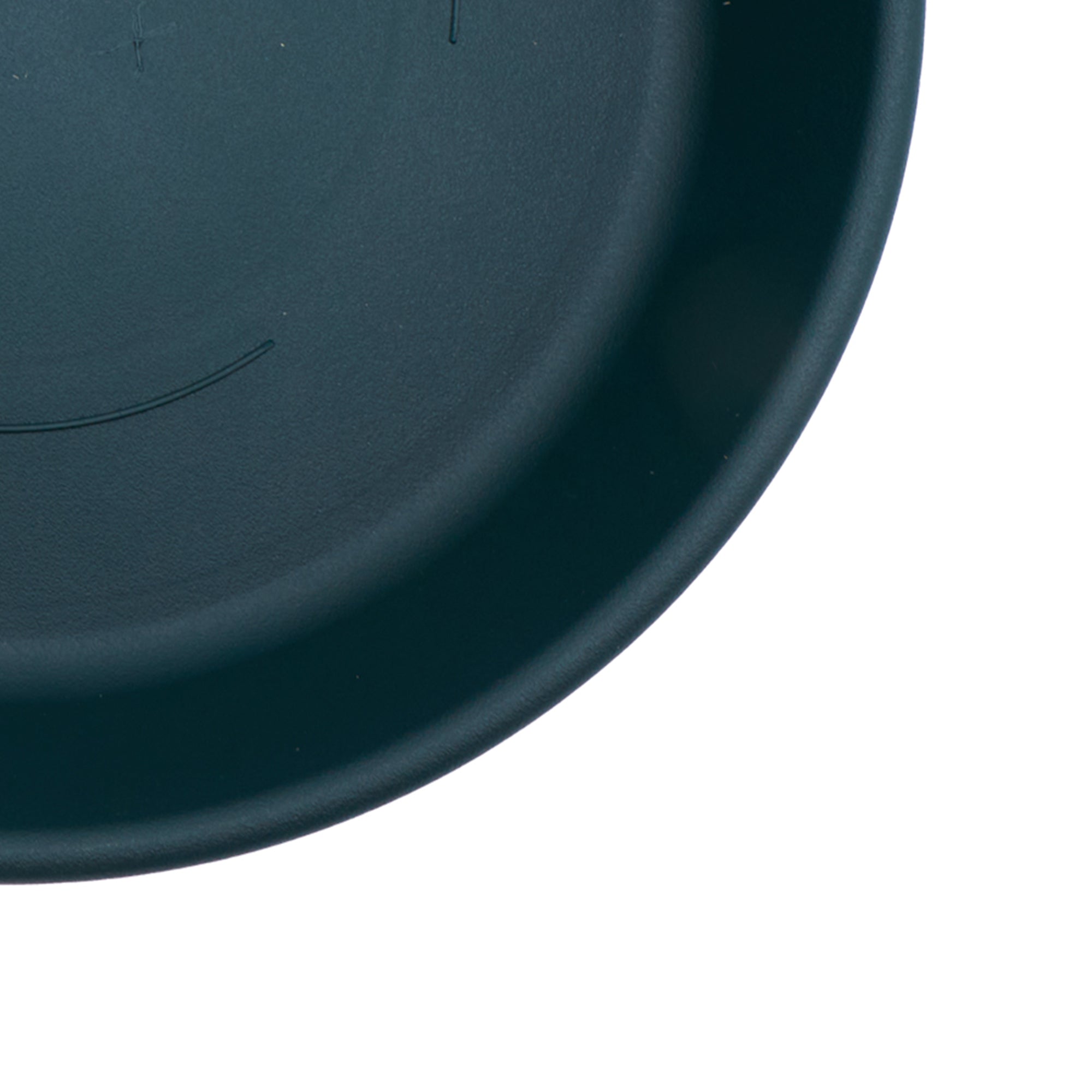 The HC Companies Classic 14 Inch Round Plant Pot Saucer Drip Tray, Evergreen - VMInnovations