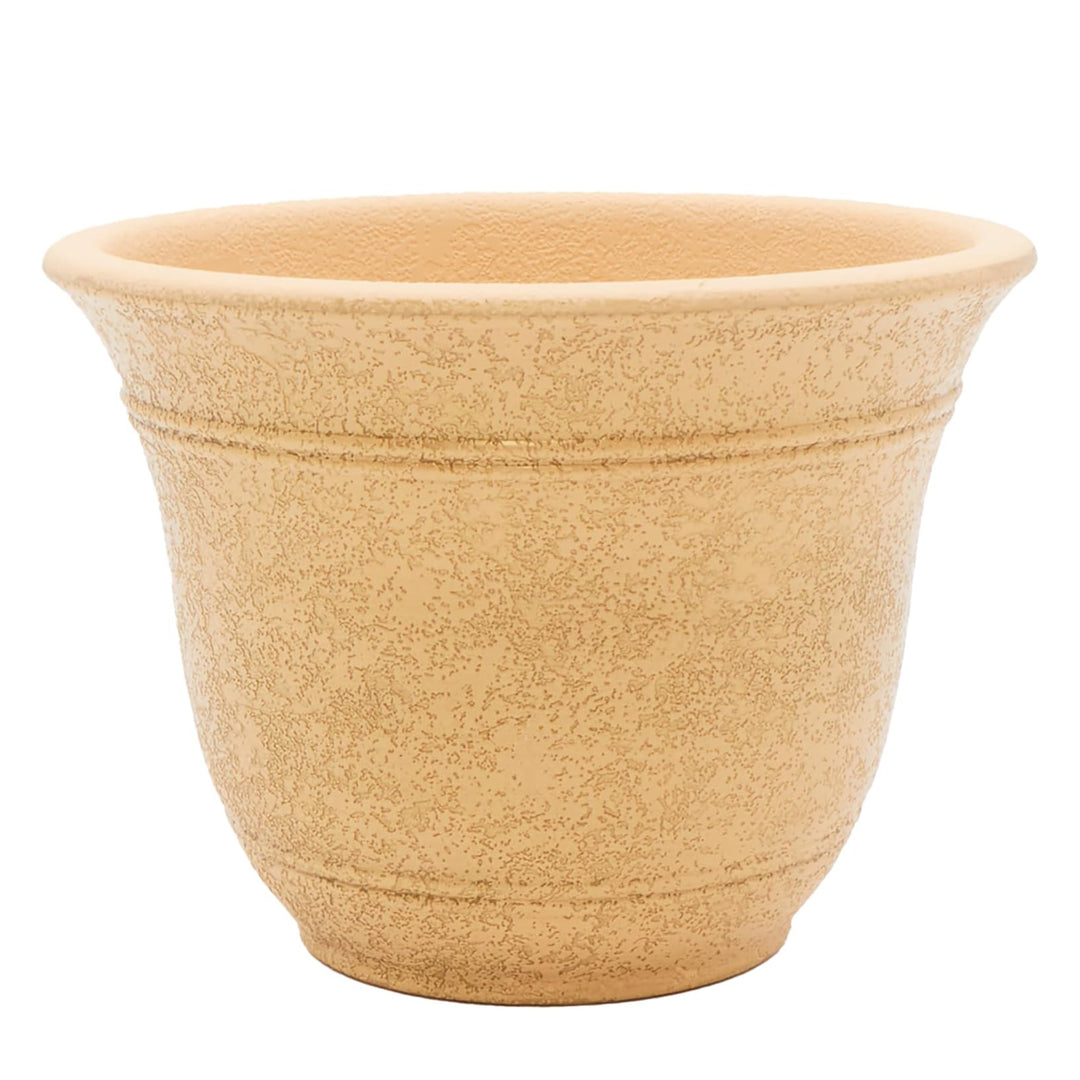The HC Companies Sierra Self-Watering Pot with Internal Disk, 13", Arizona Sand
