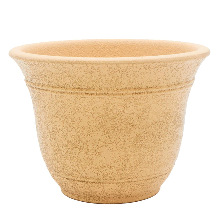 The HC Companies Sierra Self-Watering Pot with Internal Disk, 13", Arizona Sand