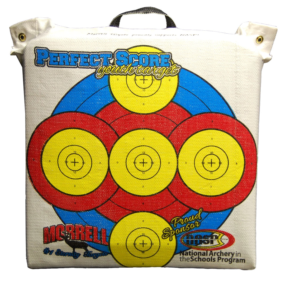 Morrell Perfect Score Youth Archery Target, Field Point Practice Bag (Open Box)