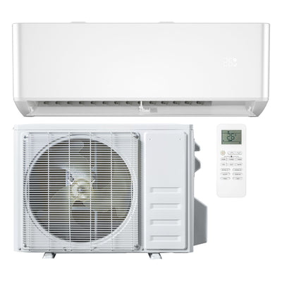 Cool-Living 11000 BTU Mini Split Air Conditioner with WiFi & Remote, 550 sq ft