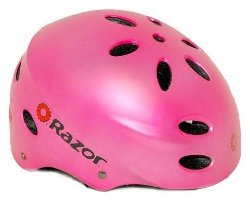 Razor Miniature Euro 24V 250W Electric Retro Scooter with Protective Gear, Pink - VMInnovations