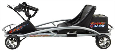 Razor Ground Force Electric Go-Kart Car/Cart & Youth Helmet (Black)