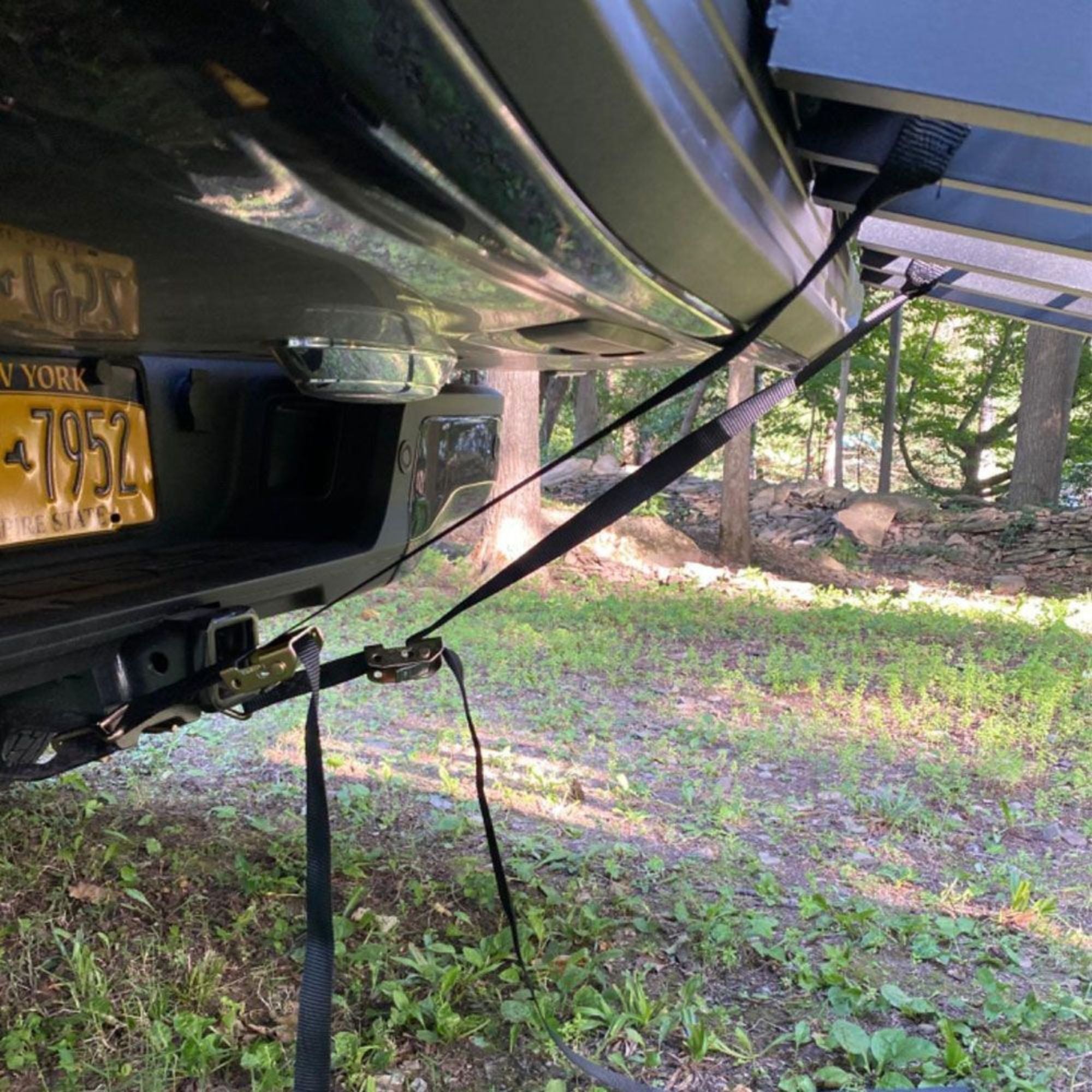 Titan Ramps 2 Pack 8’ Folding ATV Loading Ramps Arched Aluminum Design (Used) - VMInnovations