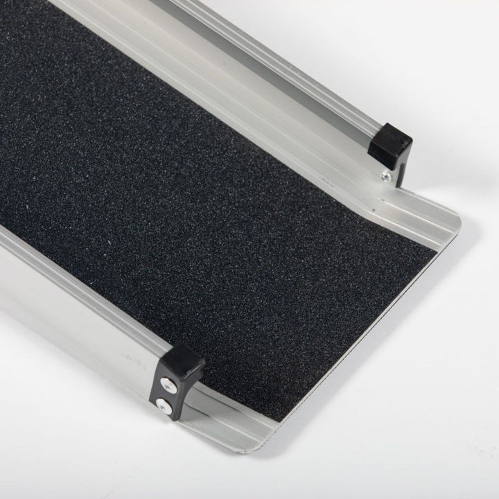 Titan Ramps 4' to 7' Telescoping Aluminum Wheelchair Ramp with 600 lb. Capacity