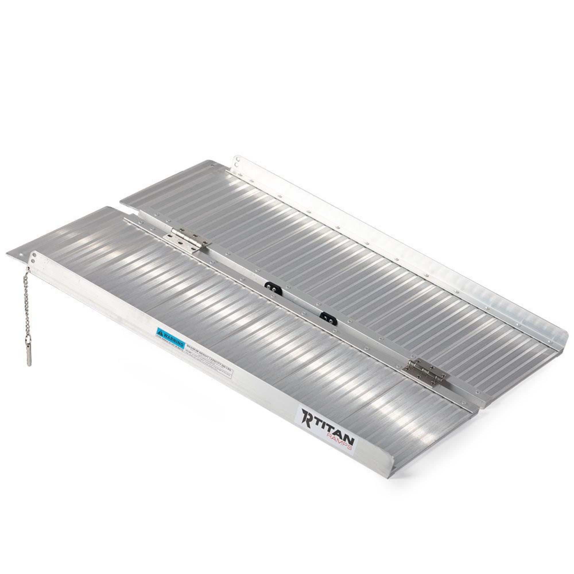 Titan Ramps 3 Foot Single-Fold Aluminum Wheelchair Ramp, 600 lb Capacity (Used) - VMInnovations