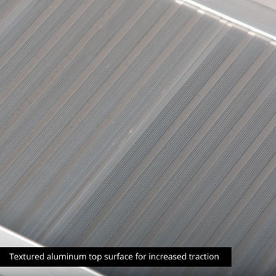 Titan Ramps 3 Foot Single-Fold Aluminum Wheelchair Ramp, 600 Pound Capacity