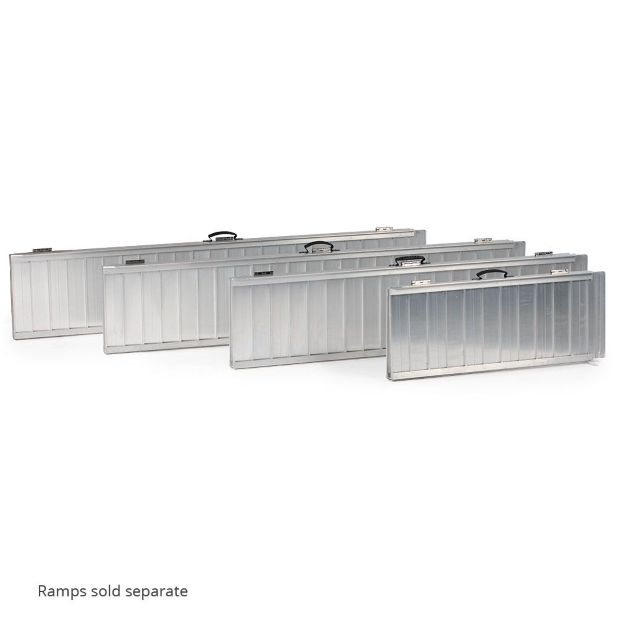 Titan Ramps 3 Foot Single-Fold Aluminum Ramp, 600 pound Capacity(Open Box) - VMInnovations
