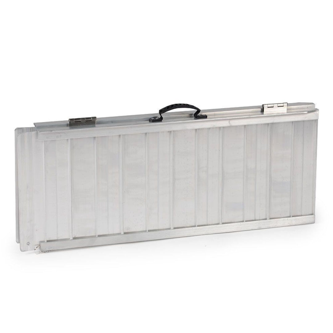 Titan Ramps 3 Foot Single-Fold Aluminum Wheelchair Ramp, 600 lb Capacity (Used)