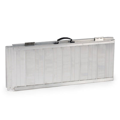 Titan Ramps 3 Foot Single-Fold Aluminum Ramp, 600 pound Capacity(Open Box) - VMInnovations