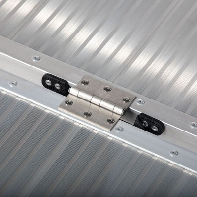 Titan Ramps 3 Foot Single-Fold Aluminum Ramp, 600 pound Capacity(Open Box) - VMInnovations