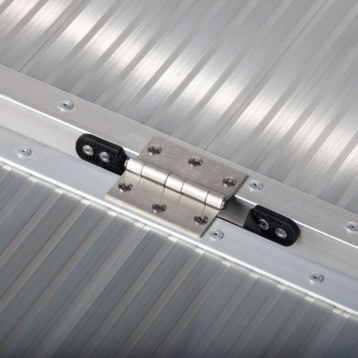 Titan Ramps 3 Foot Single-Fold Aluminum Wheelchair Ramp, 600 lb Capacity (Used)