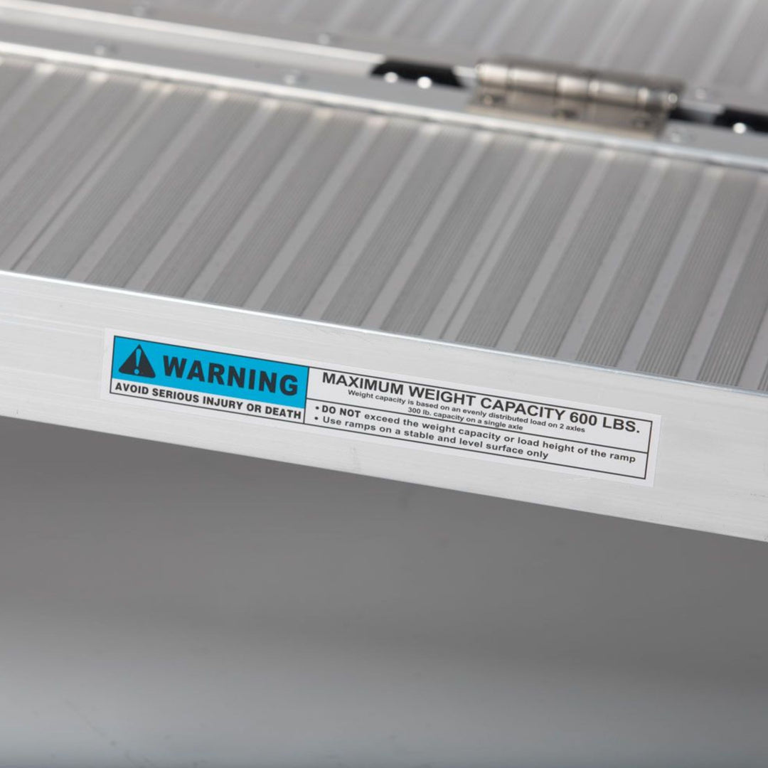 Titan Ramps 3 Foot Single-Fold Aluminum Wheelchair Ramp, 600 lb Capacity (Used) - VMInnovations