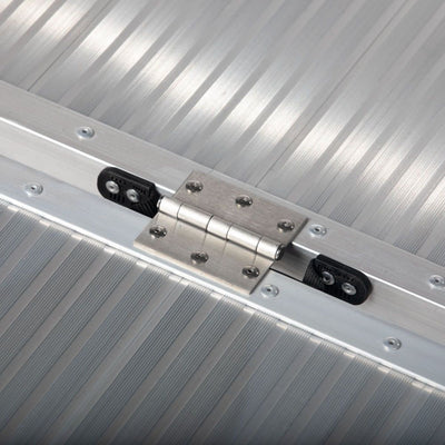 Titan Ramps 4 Foot Single-Fold Aluminum Wheelchair Ramp,600lb Capacity(Open Box) - VMInnovations